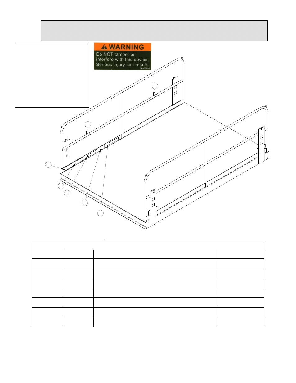 Label identification | Autoquip FREIGHTLIFT FL4M User Manual | Page 15 / 101