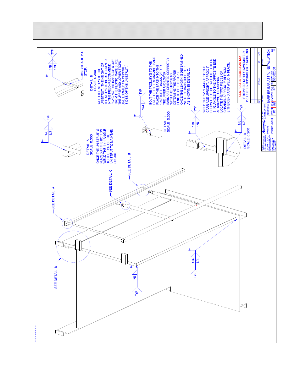 Installation, Instructions | Autoquip FREIGHTLIFT FLHC User Manual | Page 66 / 103