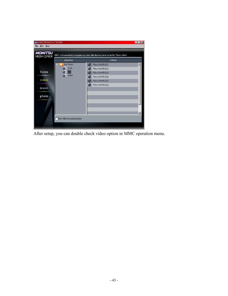 MOMITSU V888N User Manual | Page 44 / 65