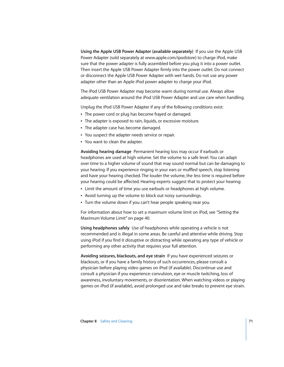 Apple iPod nano User Manual | Page 71 / 80
