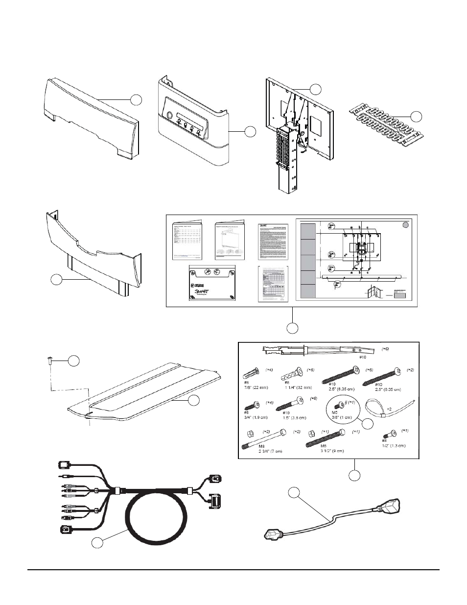 Uf55/uf55w mount | Airfree Service Parts UF55-RFK-500 User Manual | Page 6 / 9