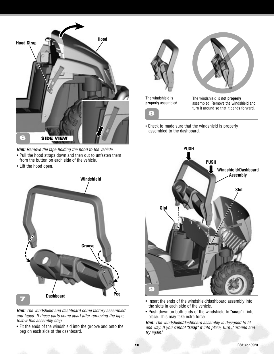 Arctic Cat MONSTER TRACTION P8814 User Manual | Page 10 / 25