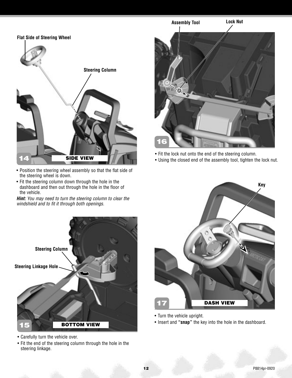 Arctic Cat MONSTER TRACTION P8814 User Manual | Page 12 / 25