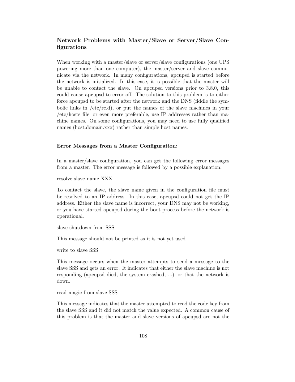 APC UPS control system User Manual | Page 109 / 233