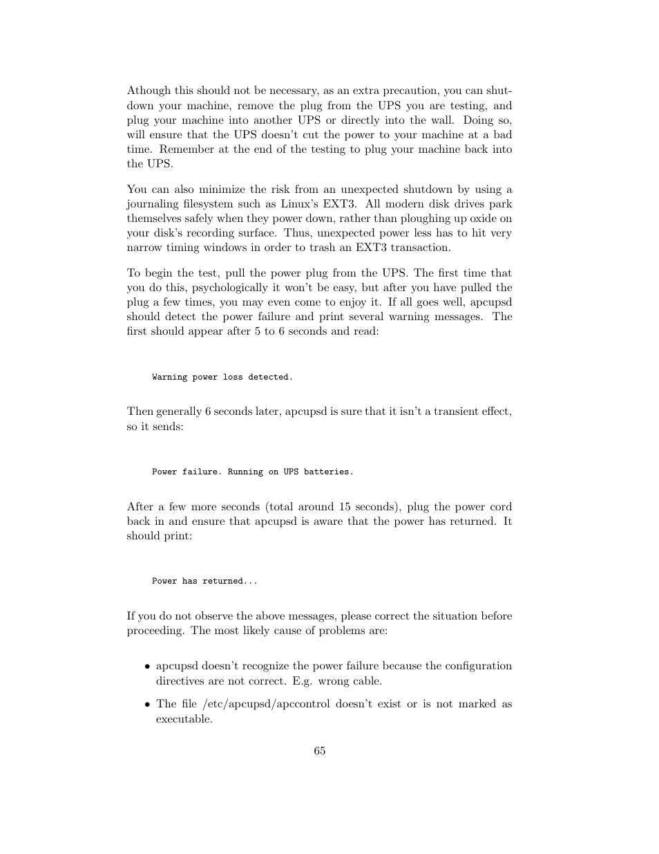 APC UPS control system User Manual | Page 66 / 233