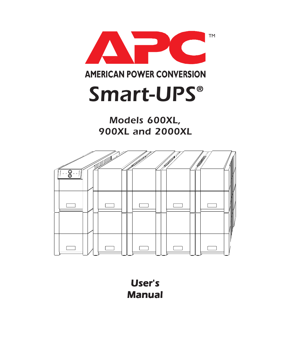 APC 2000XL User Manual | 44 pages