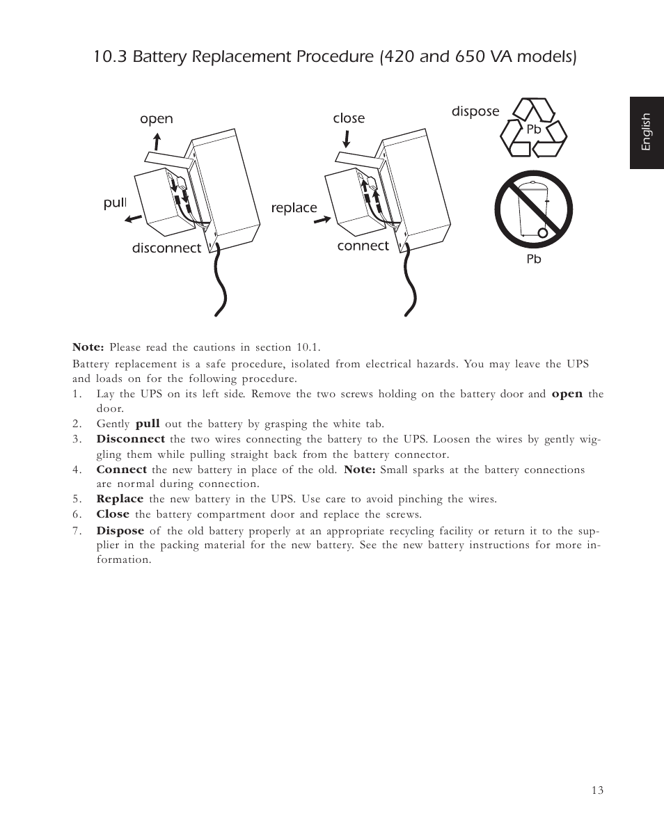 APC 650 User Manual | Page 17 / 66