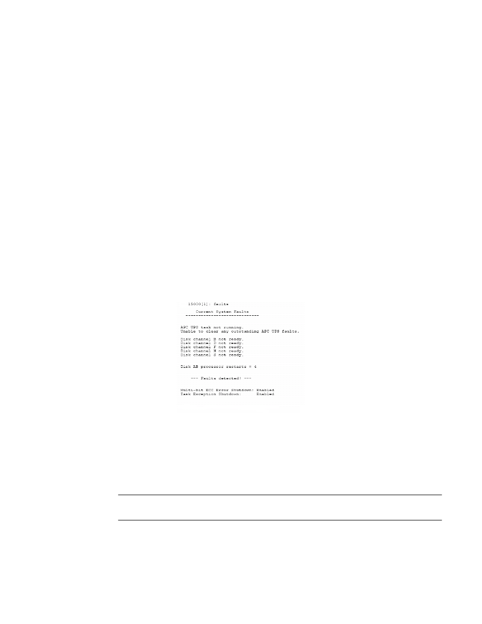 7 system logs, 1 message log, 2 system and drive enclosure faults | Figure 3-59 current system faults, Message log, System and drive enclosure faults | APC SGI 15000 RAID User Manual | Page 93 / 152