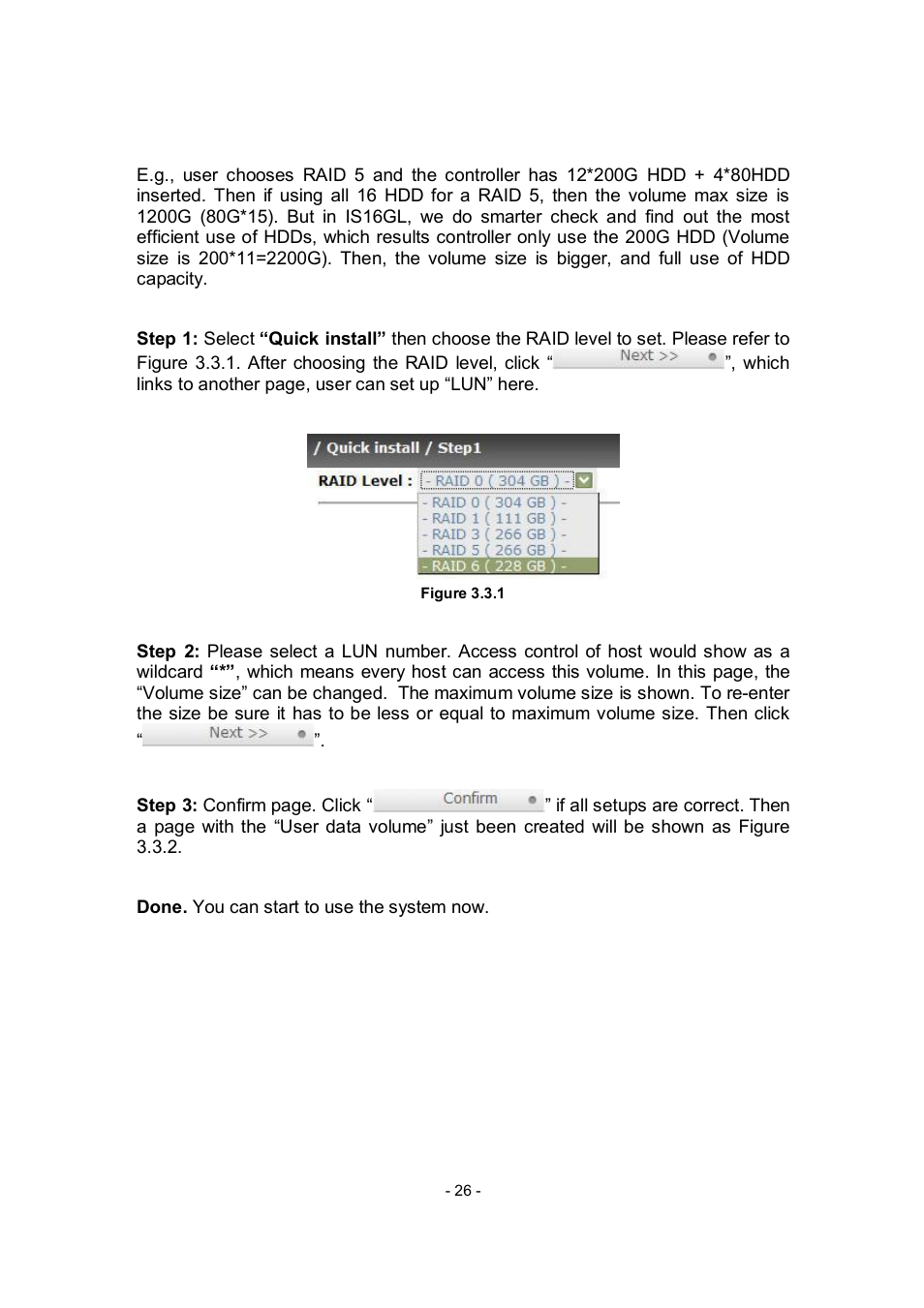 APC RAID Subsystem SCSI-SATA II User Manual | Page 26 / 131