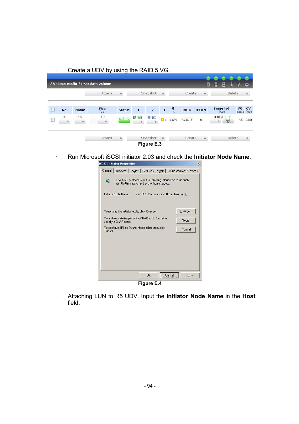 APC RAID Subsystem SCSI-SATA II User Manual | Page 94 / 131