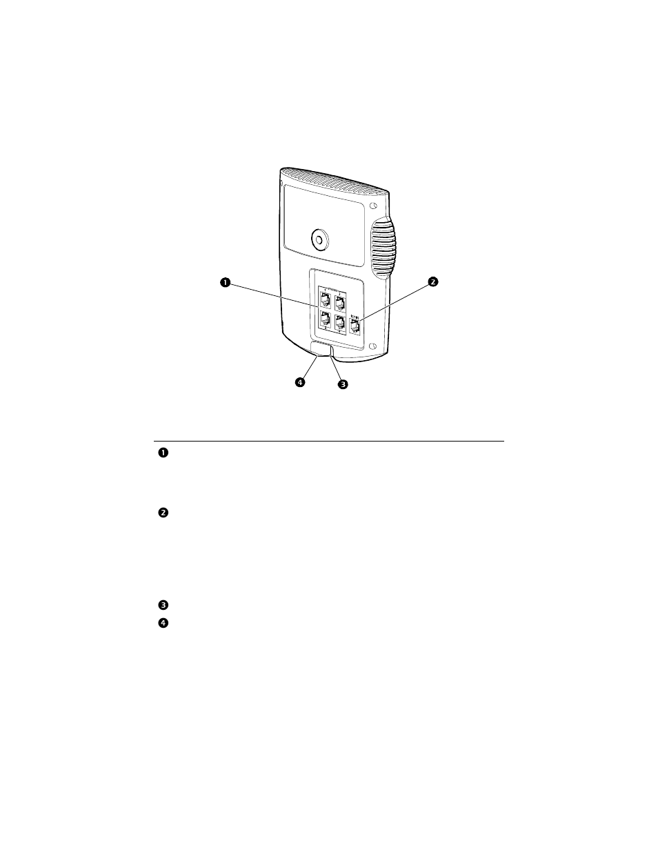 Rear | APC NetBotz Room Monitor 355 NBWL0355 User Manual | Page 9 / 28