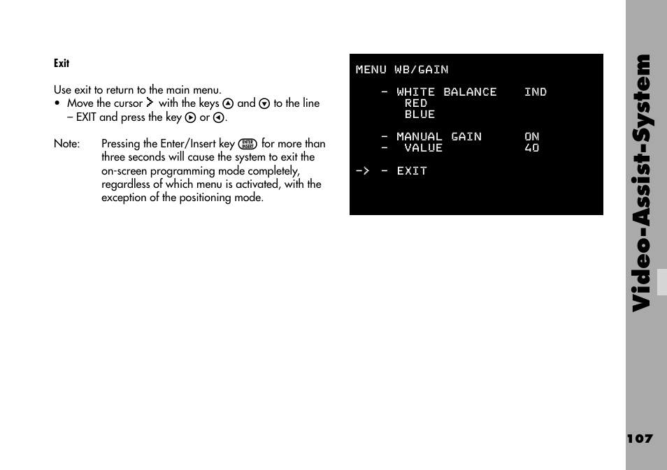 Video-assist-system | ARRI ARRIFLEX 235 User Manual | Page 107 / 178