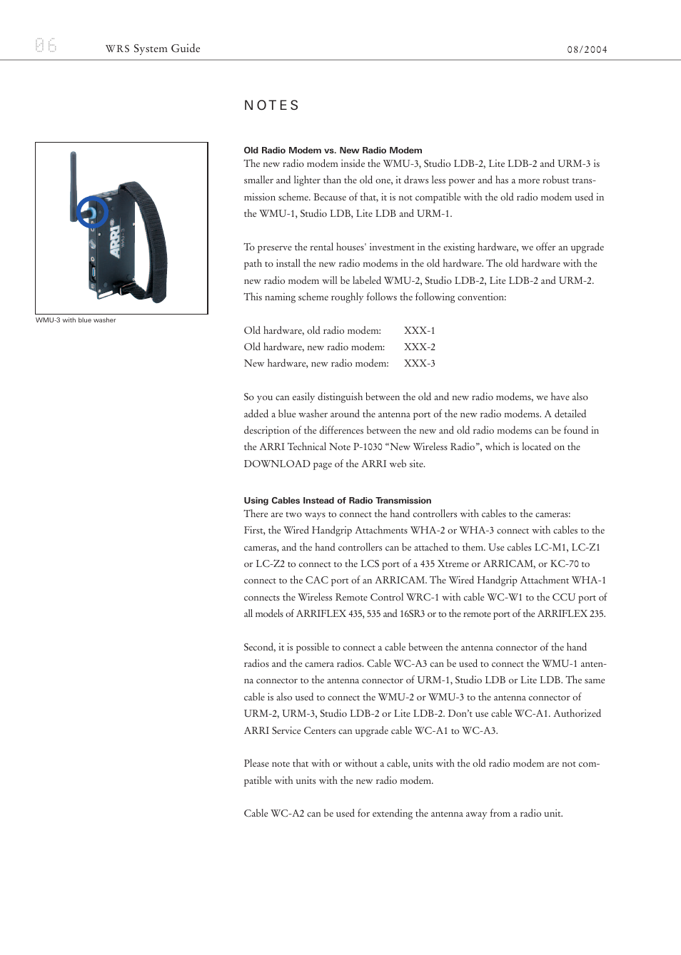 ARRI ARRIFLEX 435 User Manual | Page 6 / 32