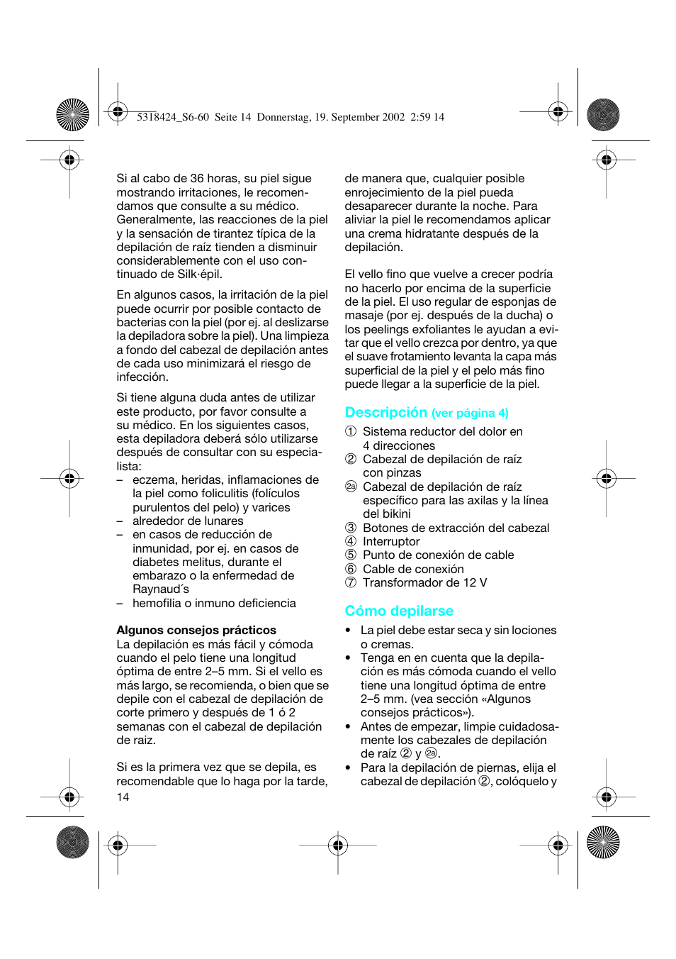Braun 3790 User Manual | Page 13 / 55