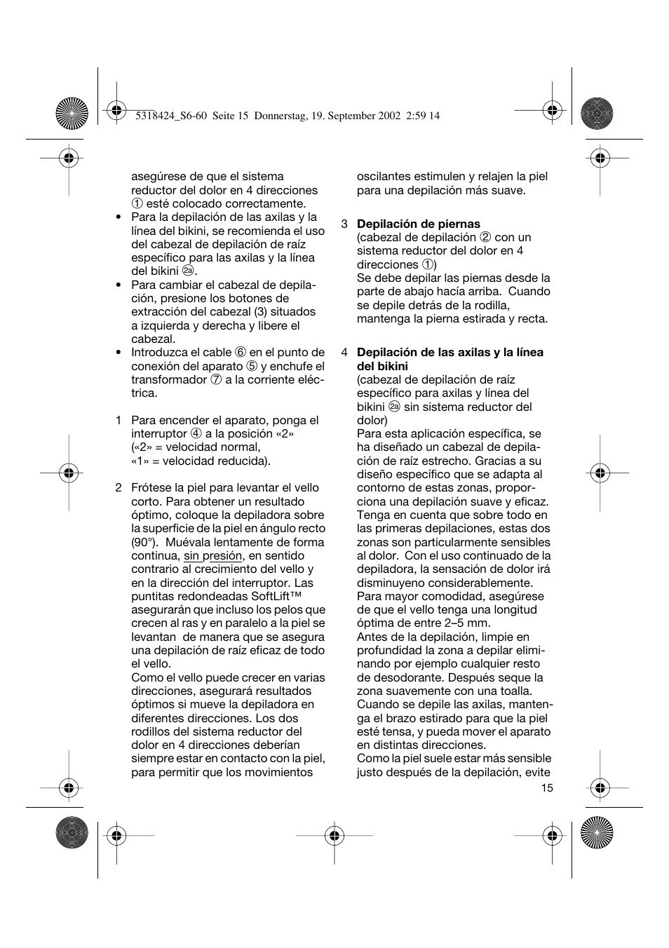 Braun 3790 User Manual | Page 14 / 55