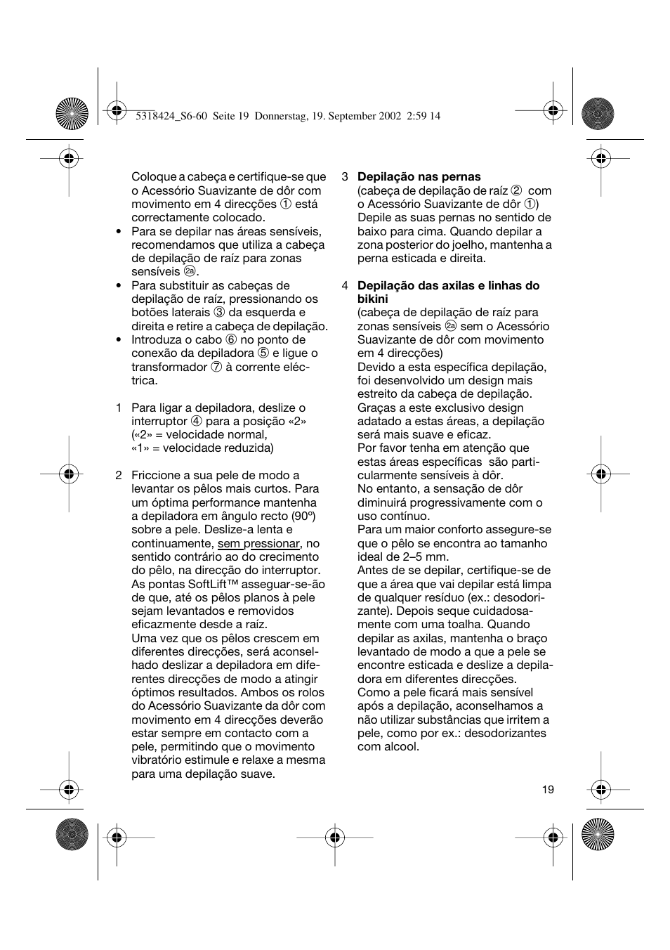 Braun 3790 User Manual | Page 18 / 55