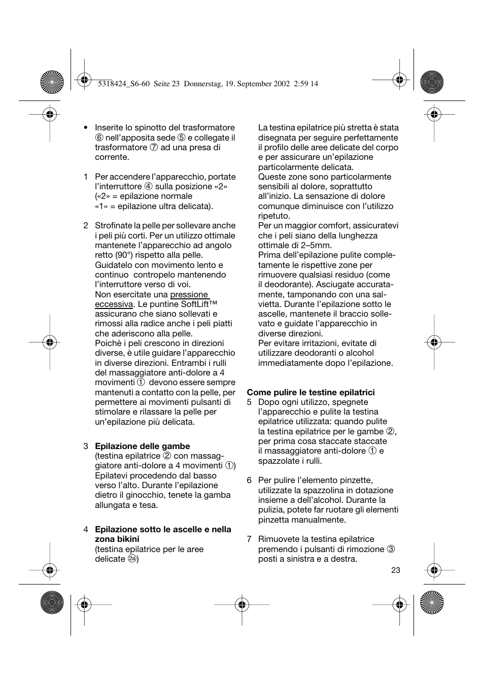 Braun 3790 User Manual | Page 22 / 55