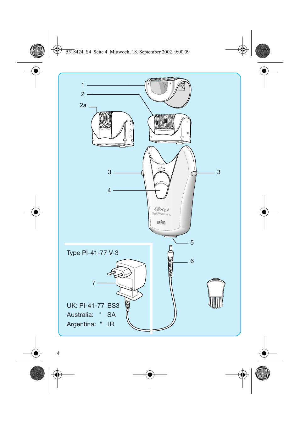 Braun 3790 User Manual | Page 3 / 55