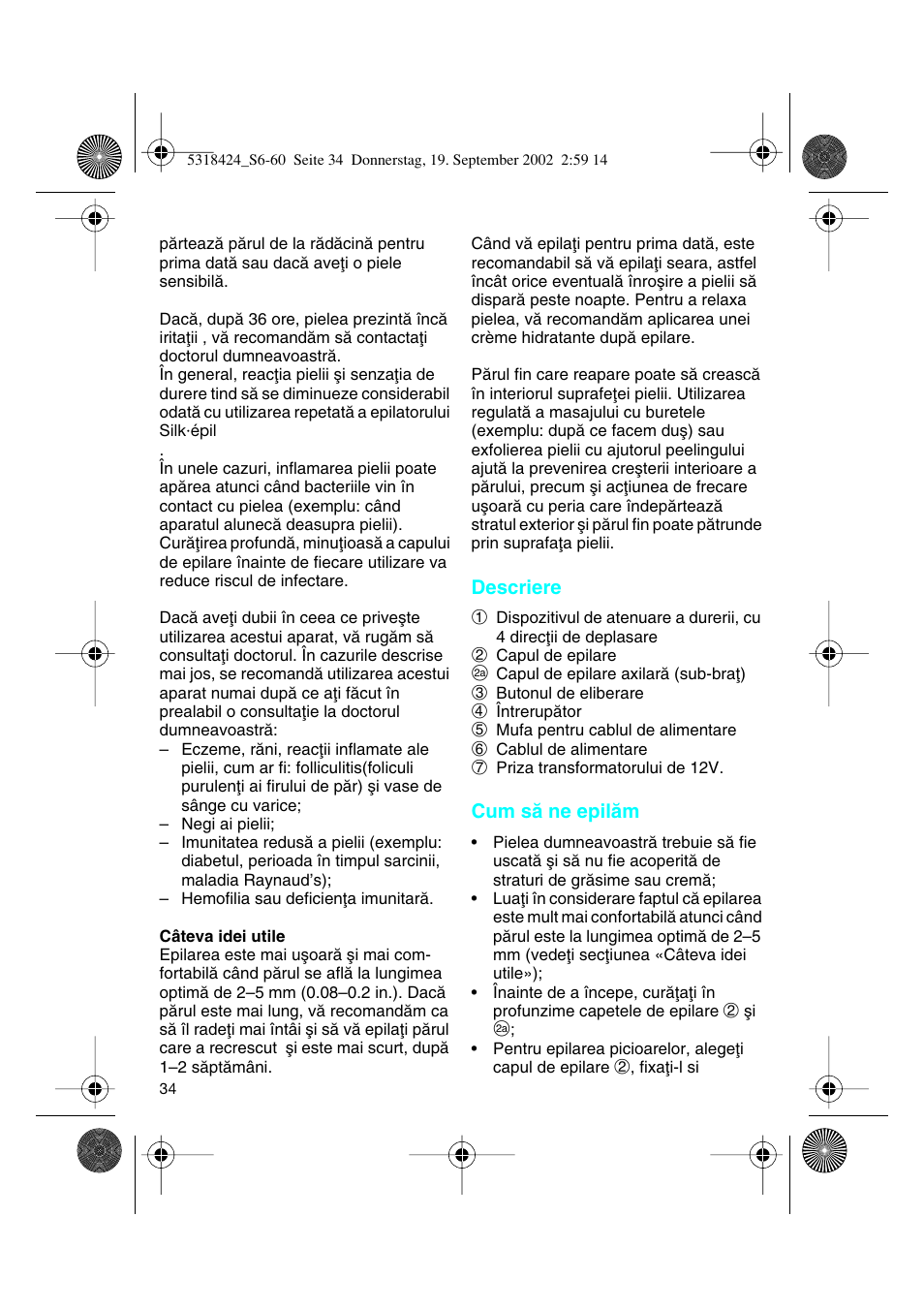 Braun 3790 User Manual | Page 33 / 55