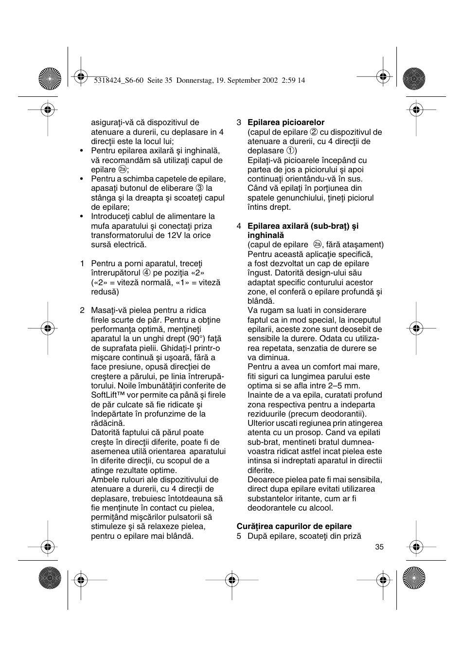Braun 3790 User Manual | Page 34 / 55
