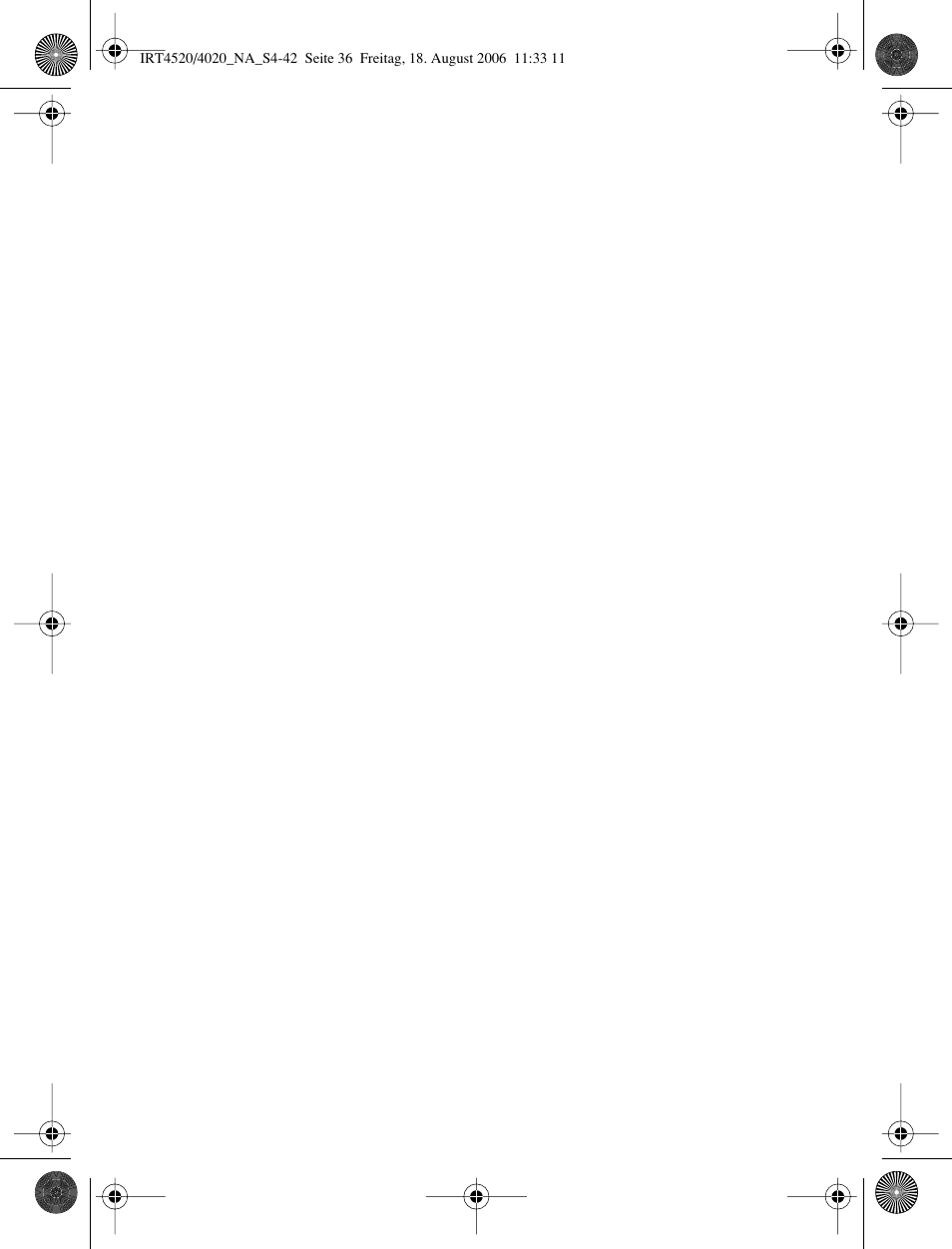 Braun ThermoScan IRT 4520 User Manual | Page 36 / 42
