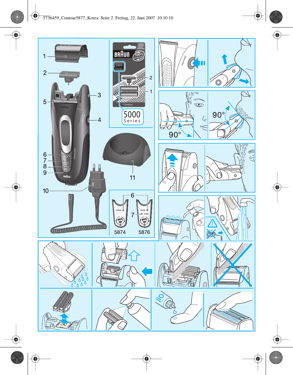 Braun 5873 User Manual | Page 2 / 8