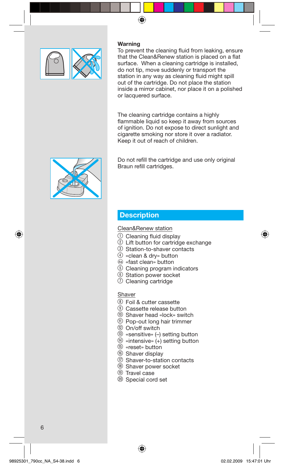 Braun 5692 User Manual | Page 6 / 35