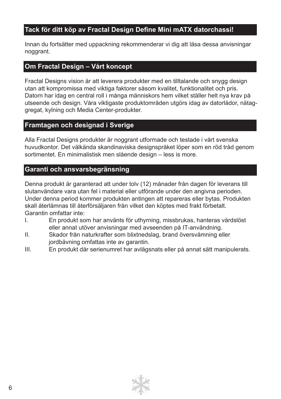 Fractal Design Core 1000 USB 3_0 User Manual | Page 8 / 38