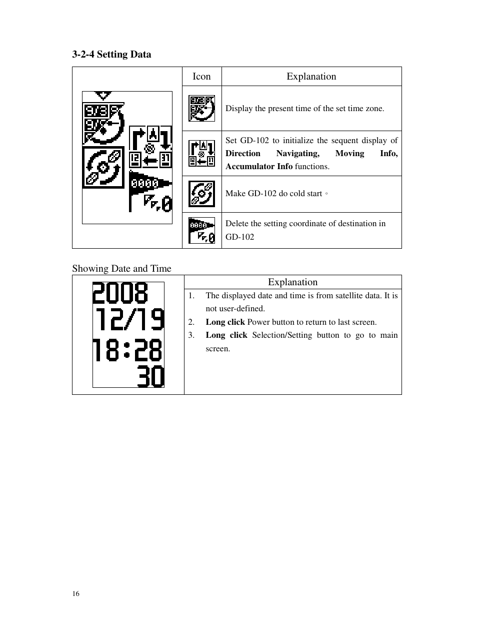 GLOBALSAT GD-102 User Manual User Manual | Page 16 / 46