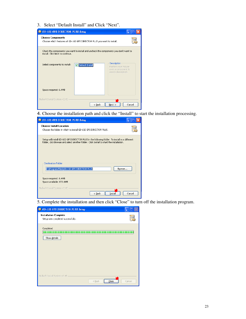 GLOBALSAT GD-102 User Manual User Manual | Page 23 / 46