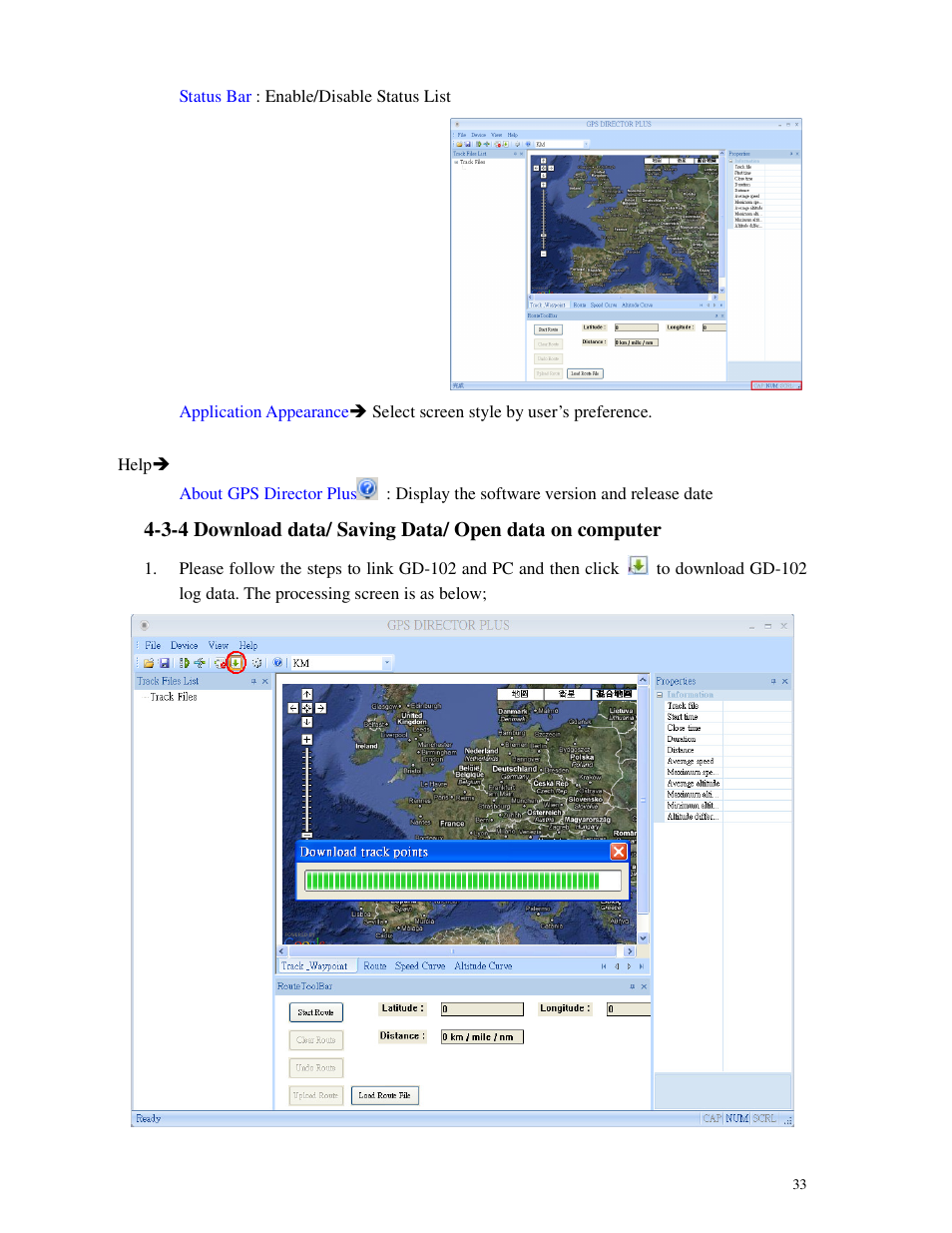 GLOBALSAT GD-102 User Manual User Manual | Page 33 / 46