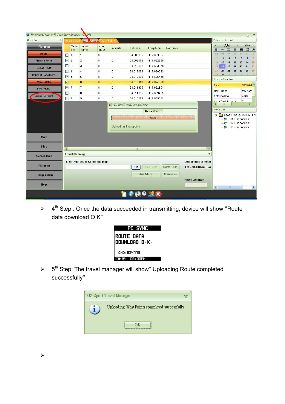 2 – 3 edit waypoint | GLOBALSAT GH-561 User Manual User Manual | Page 40 / 48