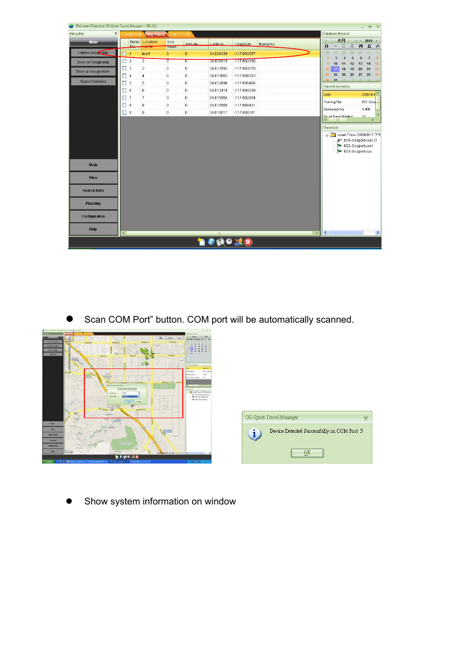 8 configuration menu | GLOBALSAT GH-561 User Manual User Manual | Page 42 / 48