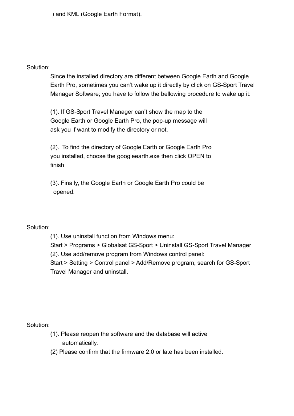 GLOBALSAT GH-561 User Manual User Manual | Page 47 / 48