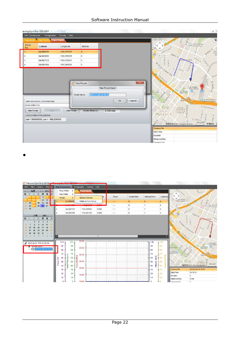 GLOBALSAT Training Gym Pro v1.2 Instruction Manual User Manual | Page 22 / 39