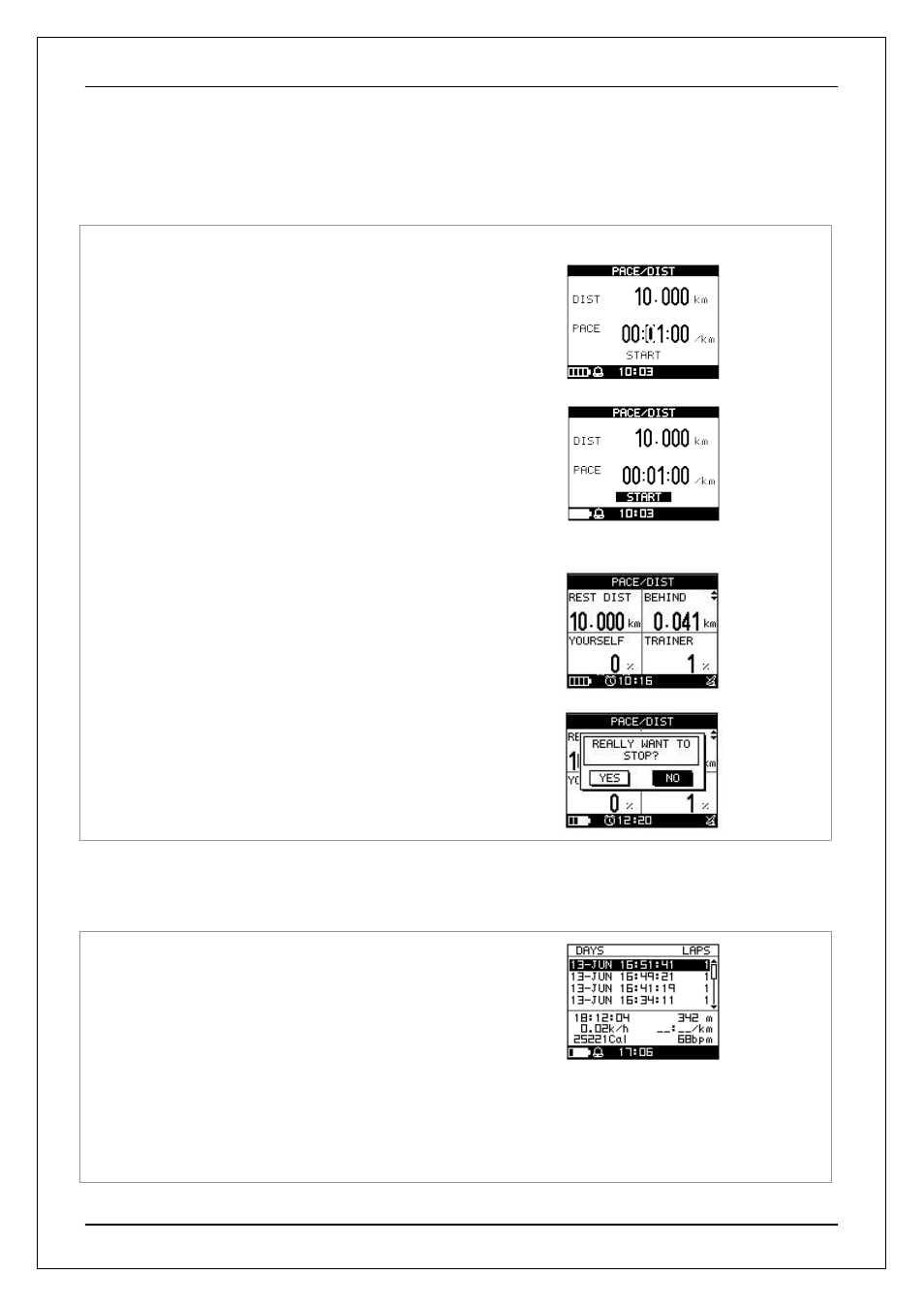 4 pace / dist, 5 yourself | GLOBALSAT GH-625XT v3.0 User manual User Manual | Page 29 / 46