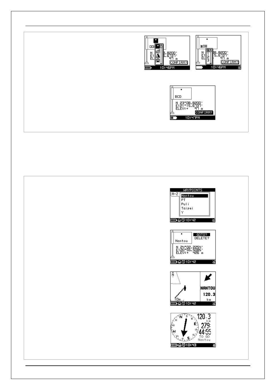 4 find waypoint, 1 list all | GLOBALSAT GH-625XT v3.0 User manual User Manual | Page 36 / 46