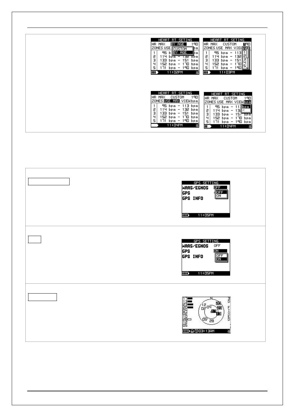 5 gps settings | GLOBALSAT GH-625XT v3.0 User manual User Manual | Page 41 / 46