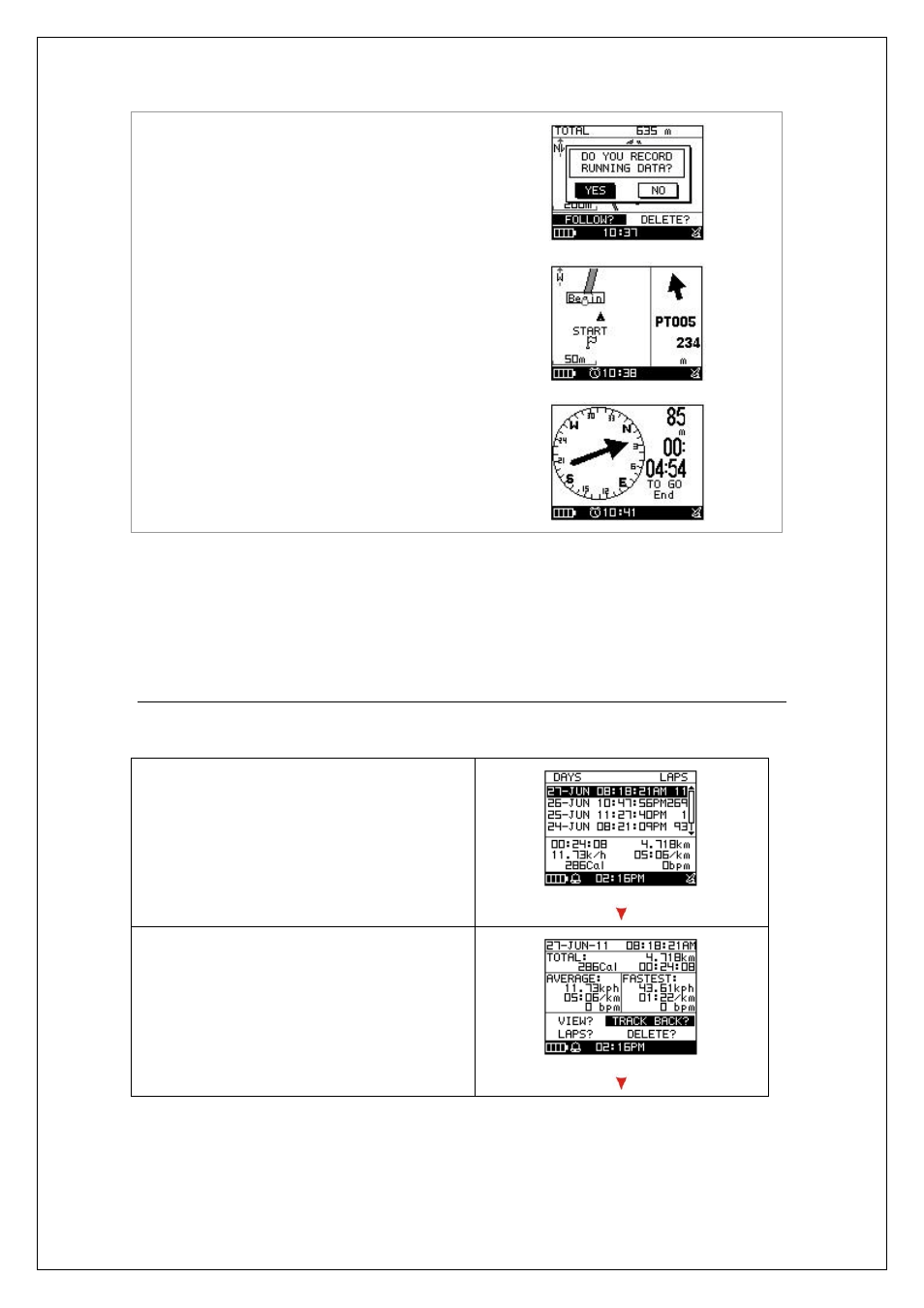 How to use smart track back | GLOBALSAT GH-625XT v3.0 Quick Start User Manual | Page 16 / 17