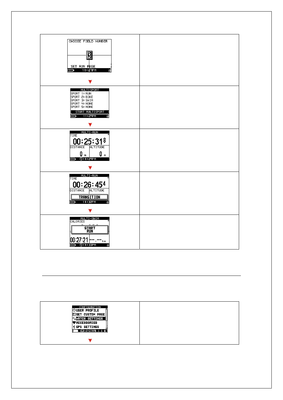 How to use real watch in gh-505 | GLOBALSAT GH-505 Quick Start User Manual | Page 11 / 15