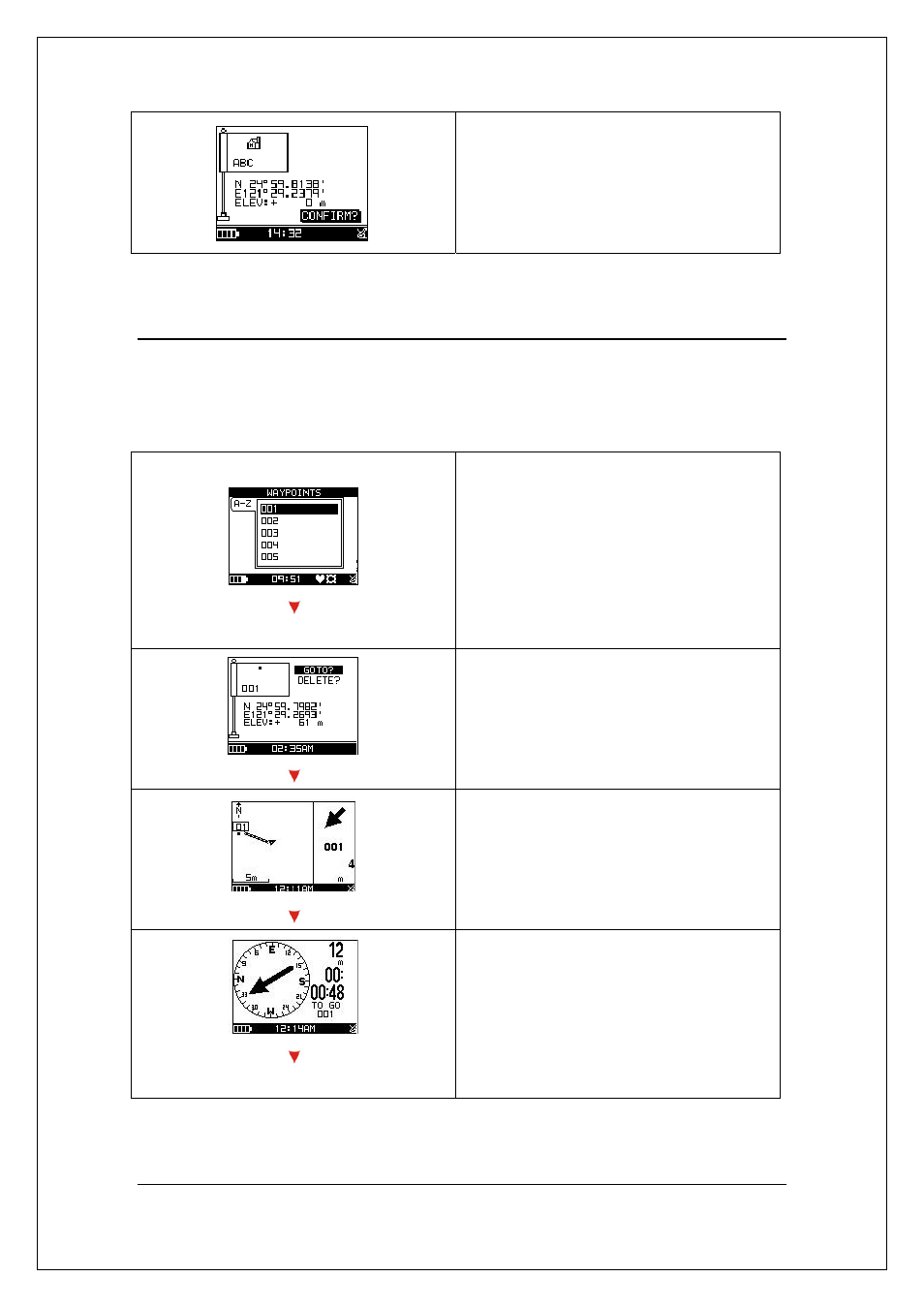 How to use find waypoints, How to create routes | GLOBALSAT GH-505 Quick Start User Manual | Page 13 / 15