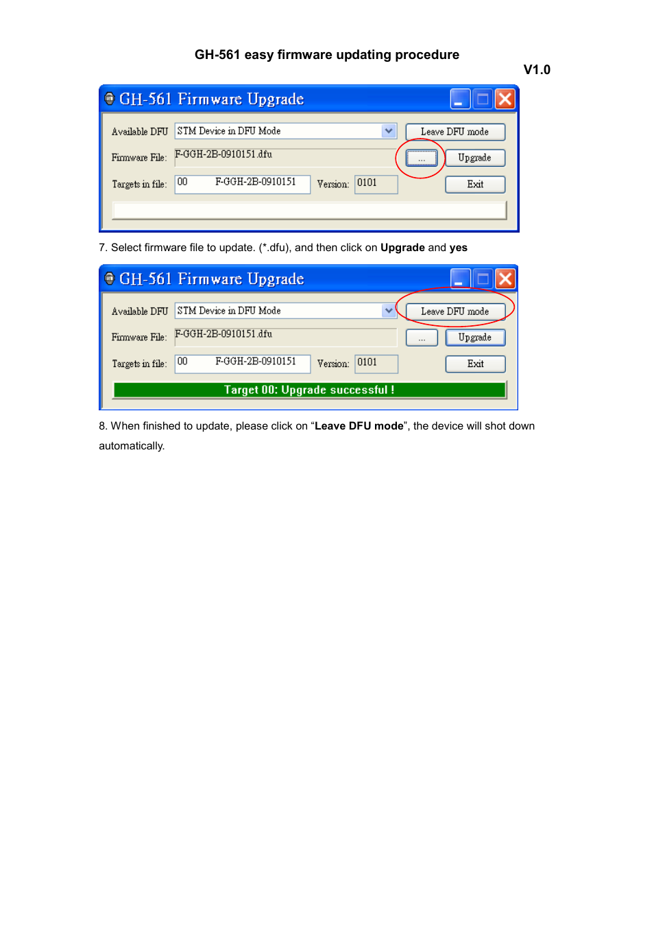 GLOBALSAT GH-561 User Manual | Page 2 / 2