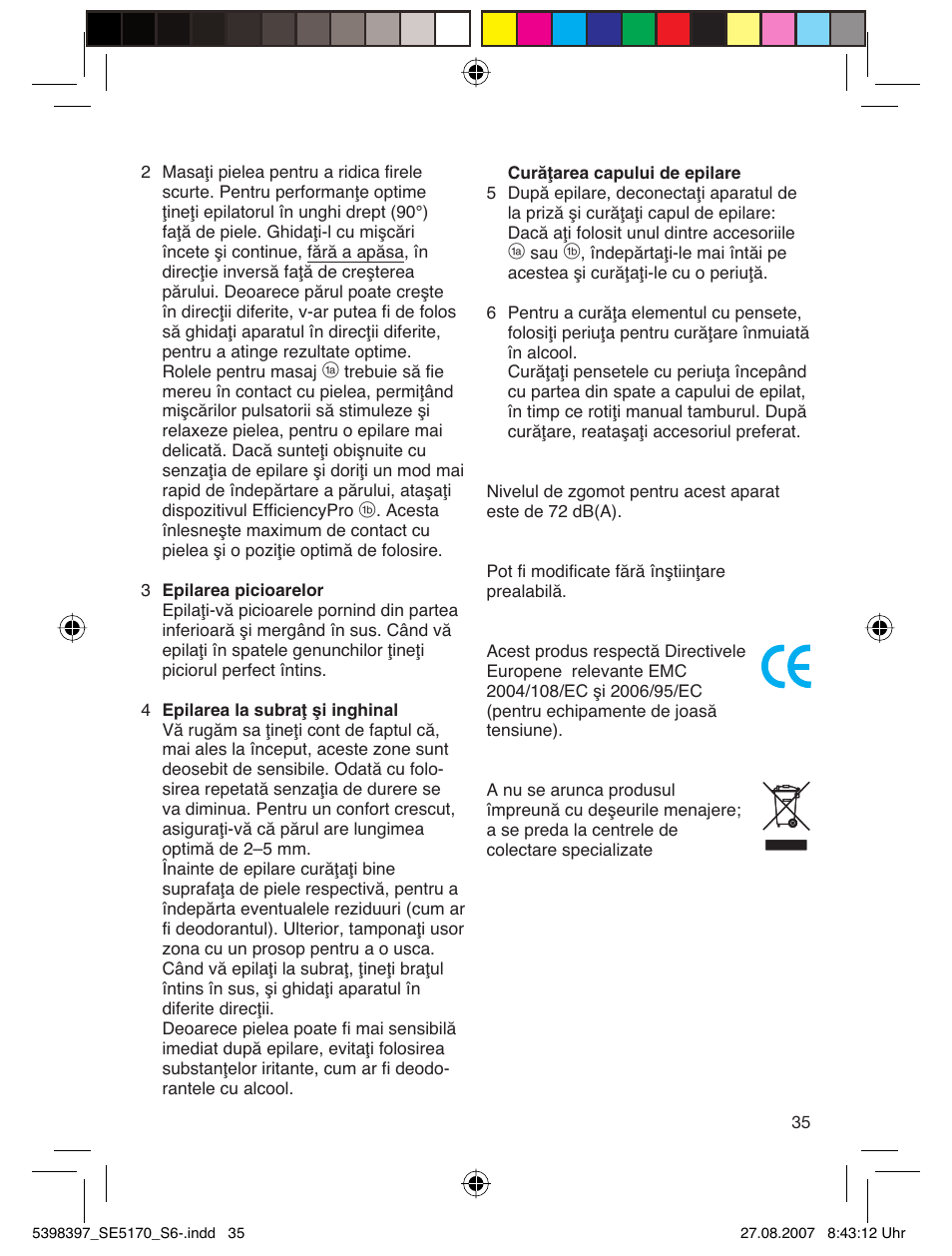Braun 5270 User Manual | Page 34 / 67
