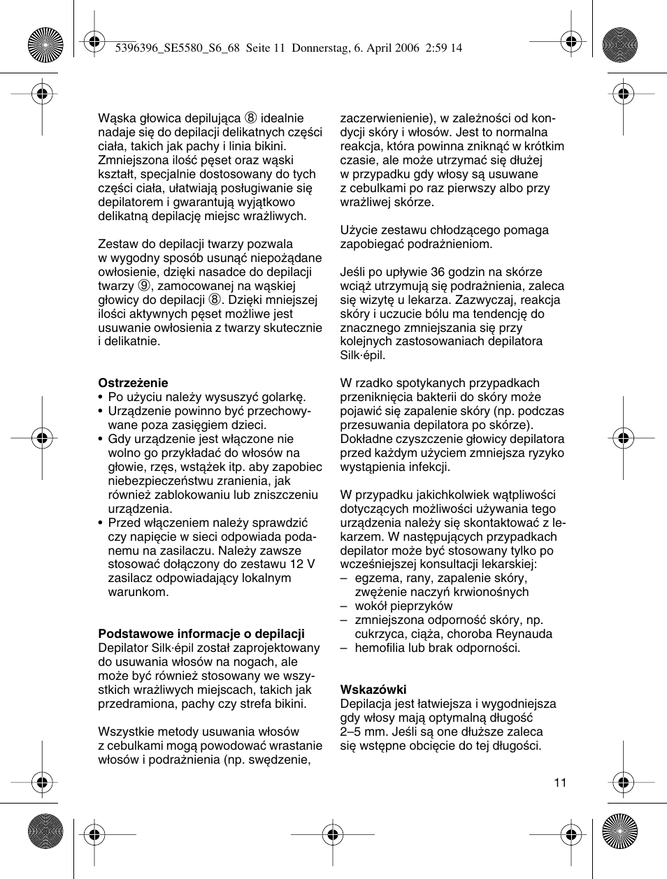 Braun 5680 User Manual | Page 10 / 67