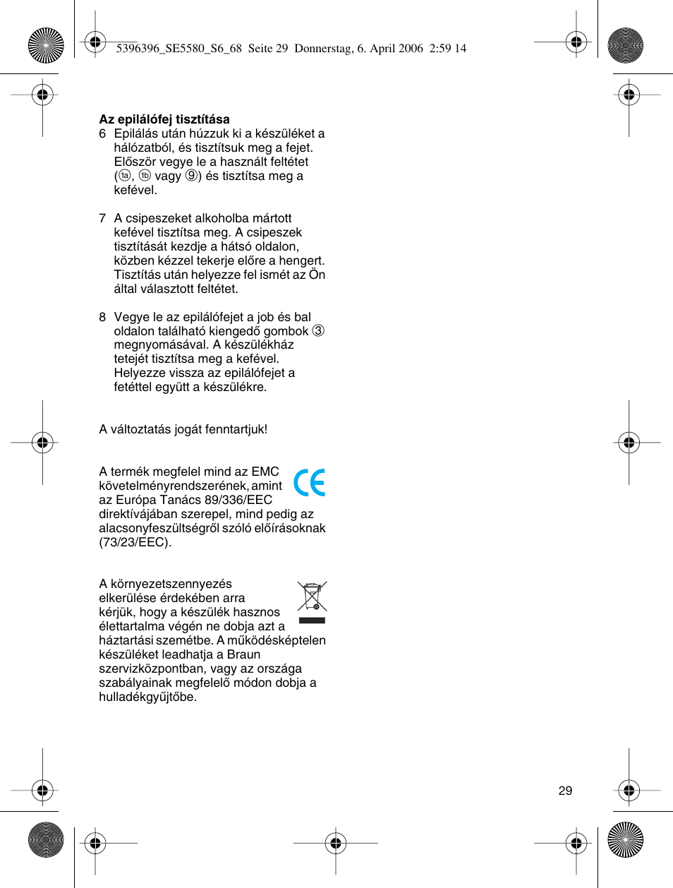 Braun 5680 User Manual | Page 28 / 67
