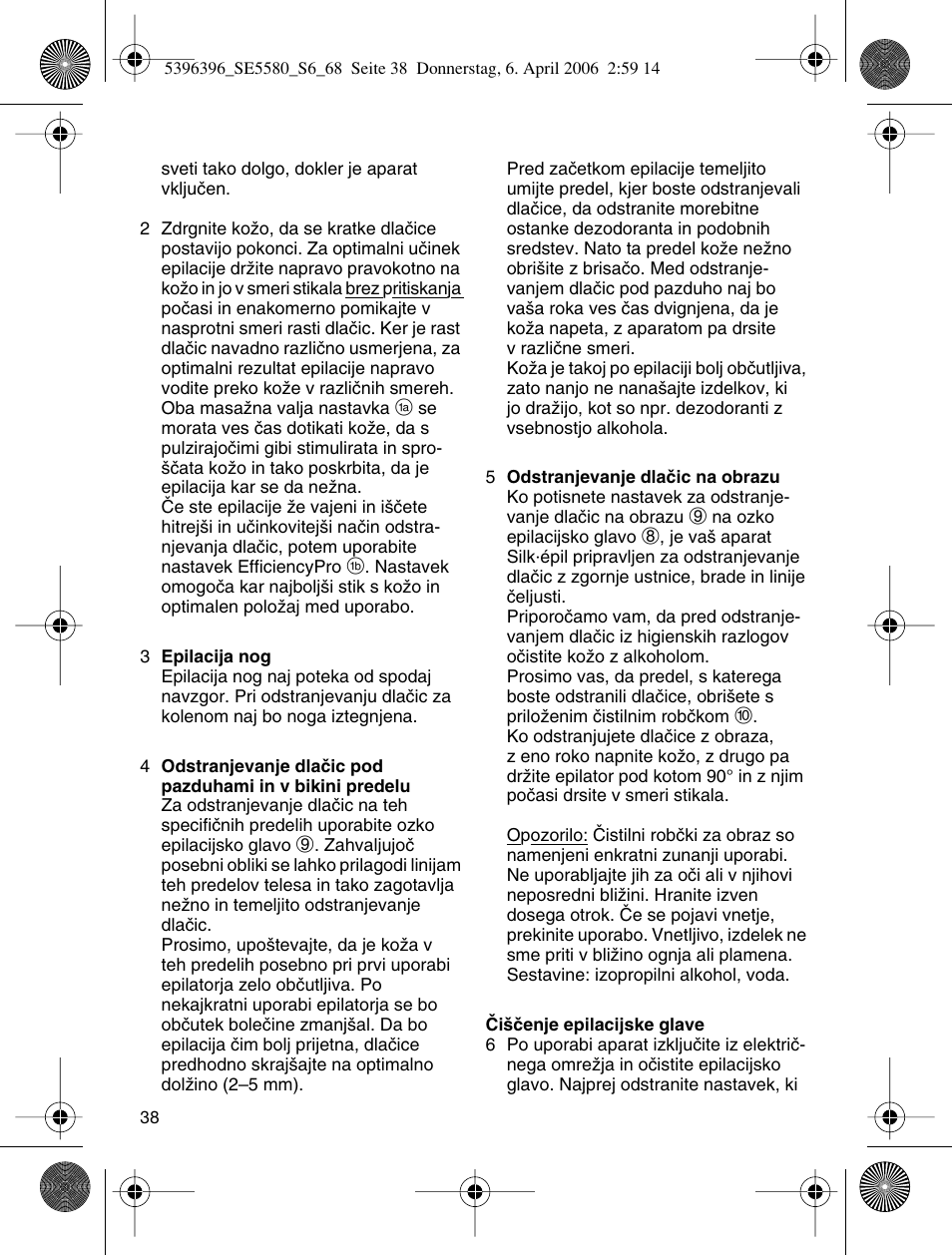 Braun 5680 User Manual | Page 37 / 67