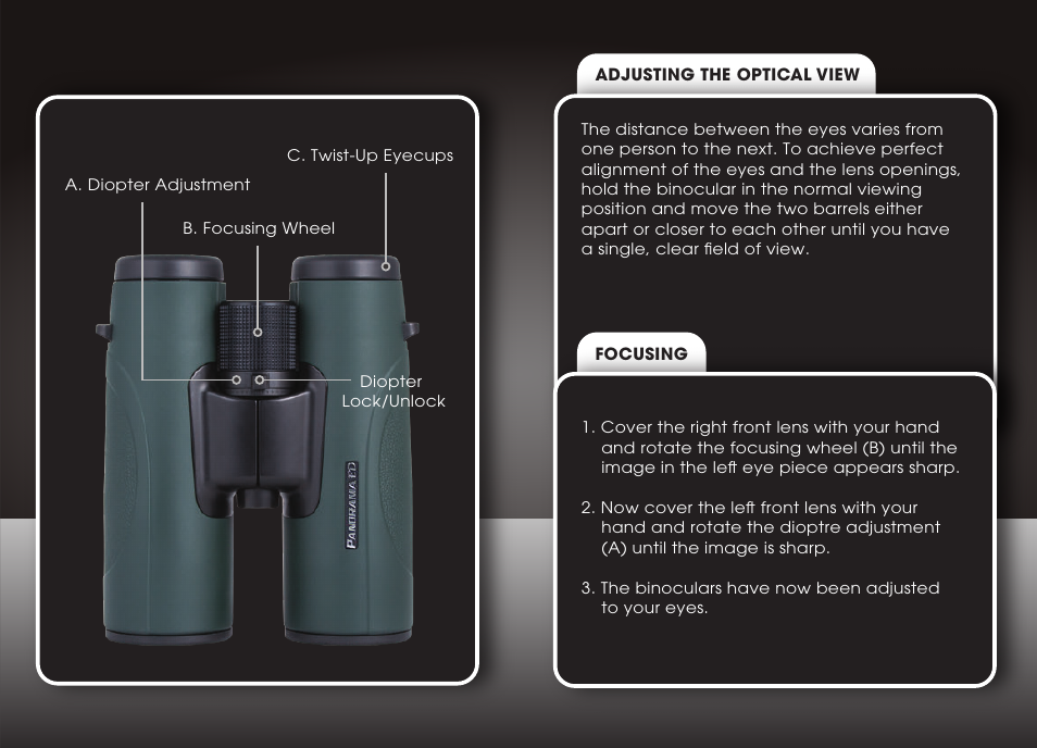 Hawke Optics Panorama ED 8.5x42 User Manual | Page 2 / 3