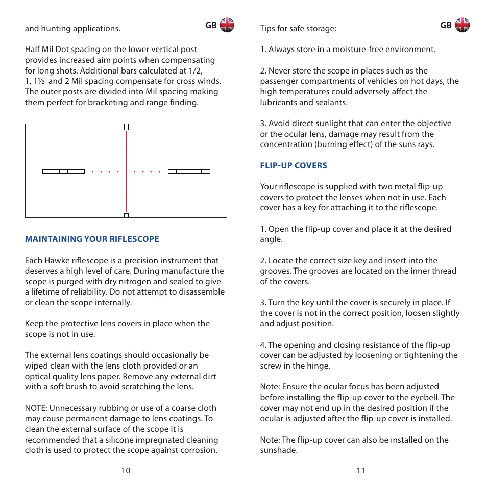 Hawke Optics Airmax 30 8-32x50 User Manual | Page 6 / 30