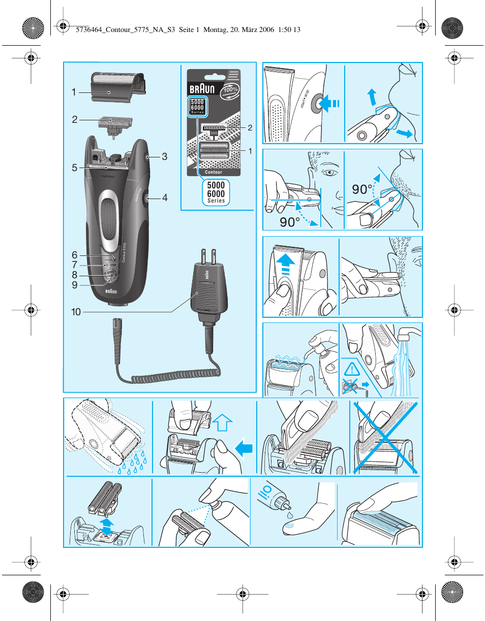 Braun 5775 User Manual | Page 3 / 18