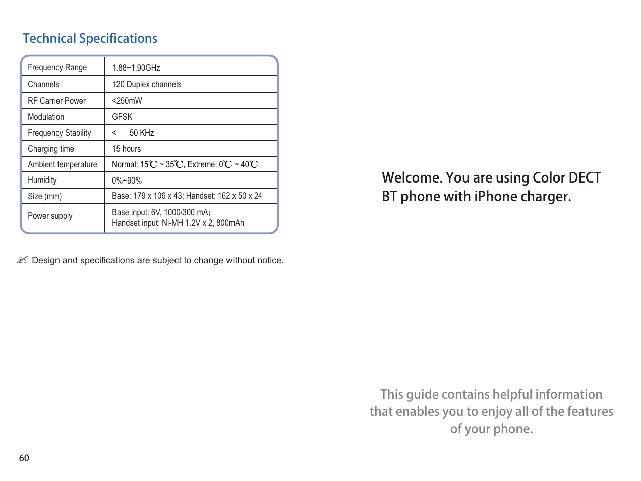 iCreation i-700 User Manual | Page 2 / 62